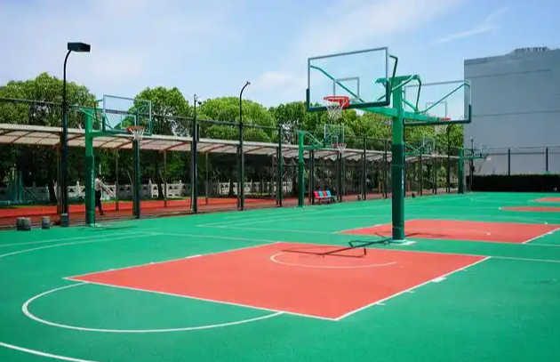 篮球场施工 篮球场施工